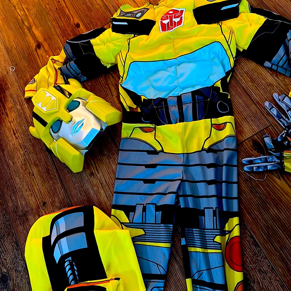 Transformers with tags costume for boys